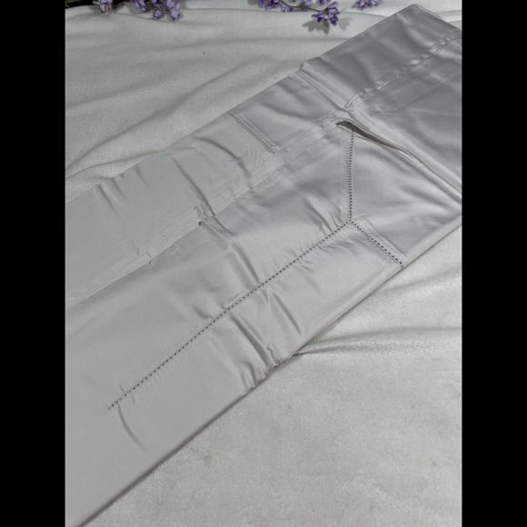 NIB‎ [ Queen ] 600TC Cotton Flat Sheet for Hudson Park in Silver - Picture 7 of 11